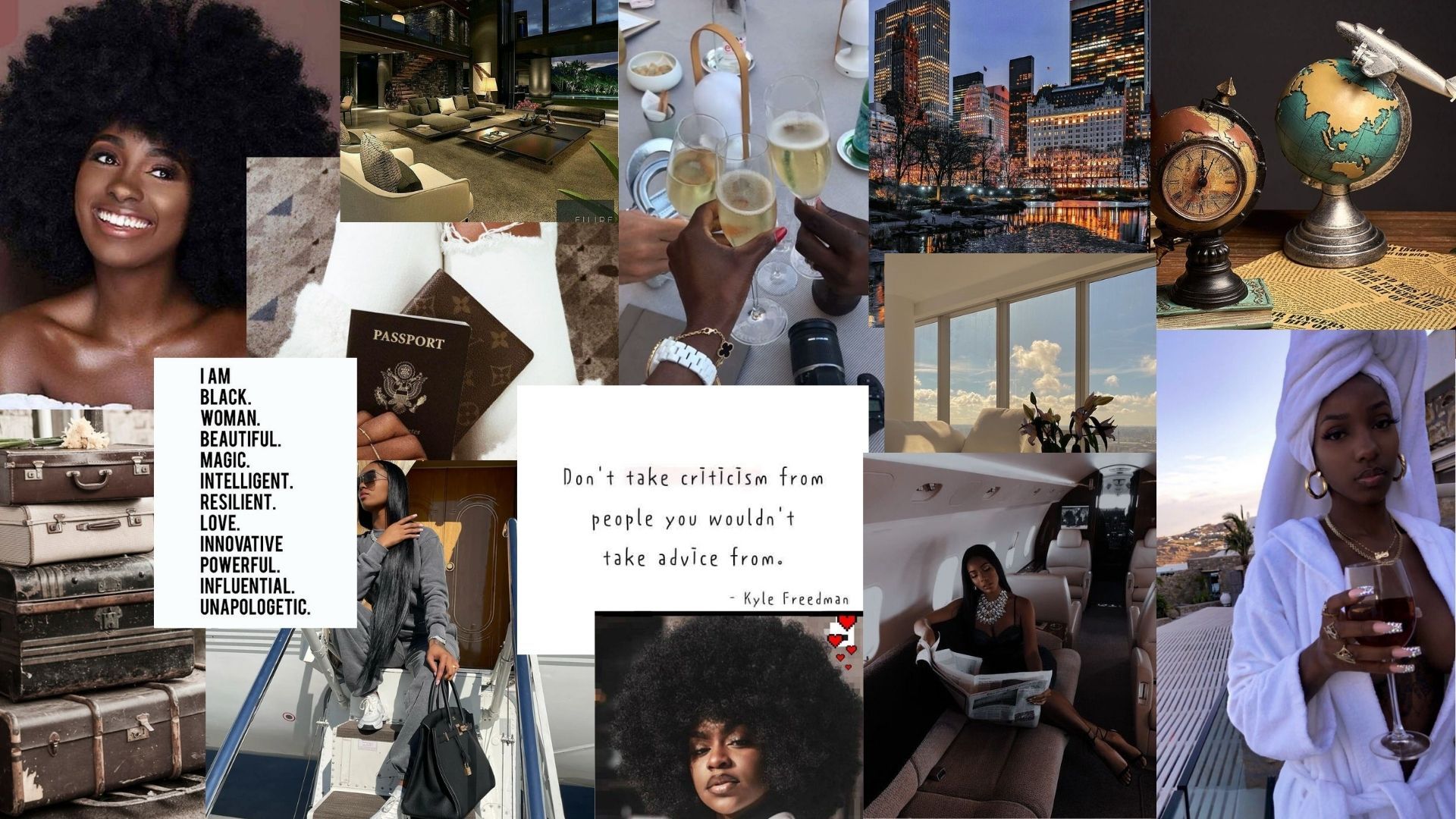 Black Girl Vision Board