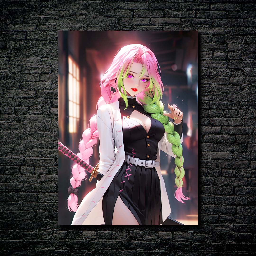 Mitsuri Kanroji Poster, Picture, Metal