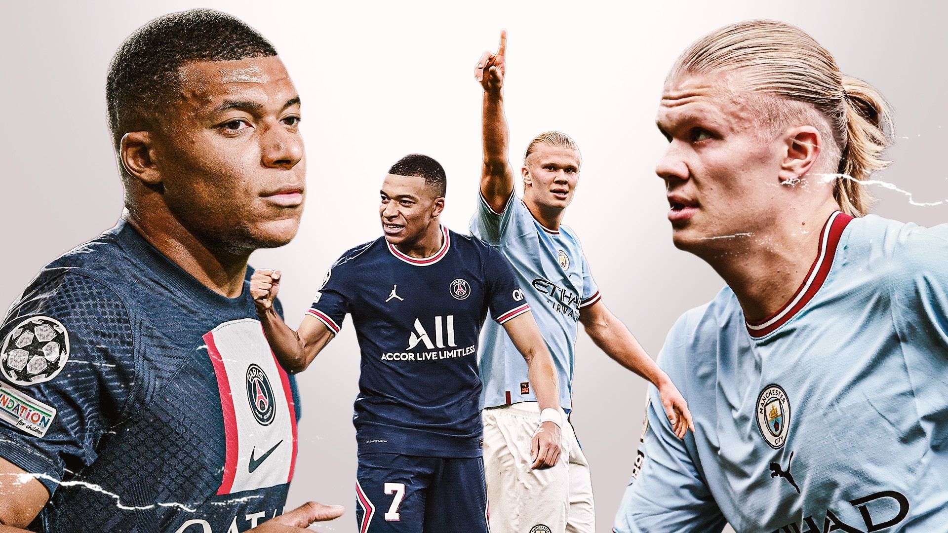 Kylian Mbappe vs Erling Haaland: Who is