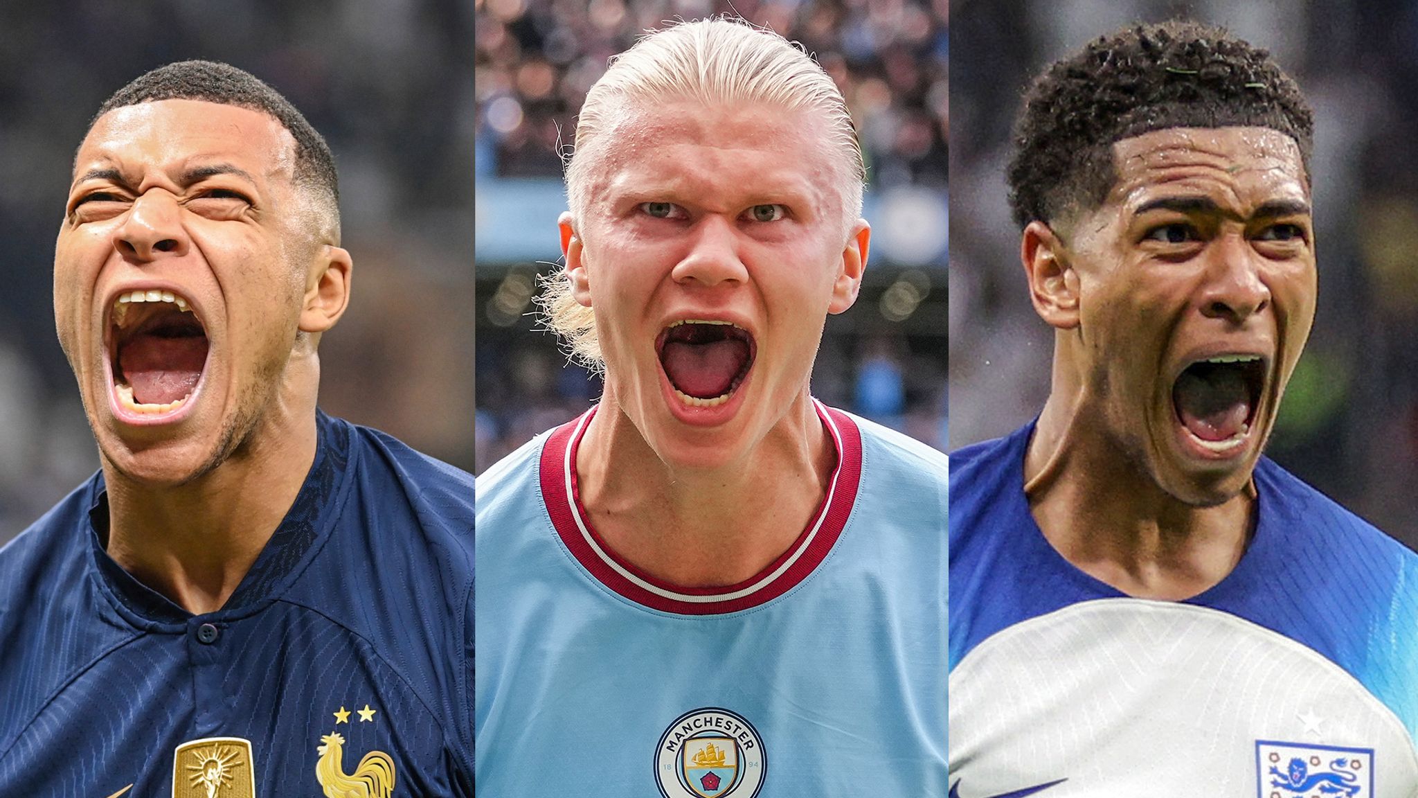 Jude Bellingham, Kylian Mbappe