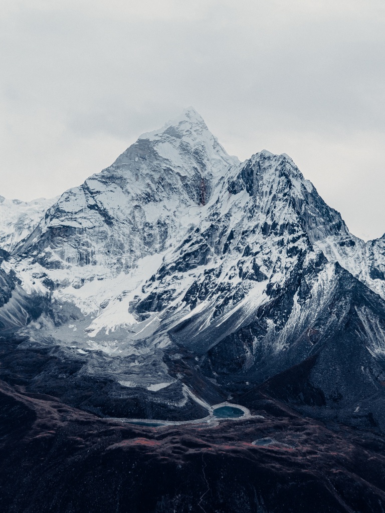 Mount Everest Wallpaper 4K, Mountain