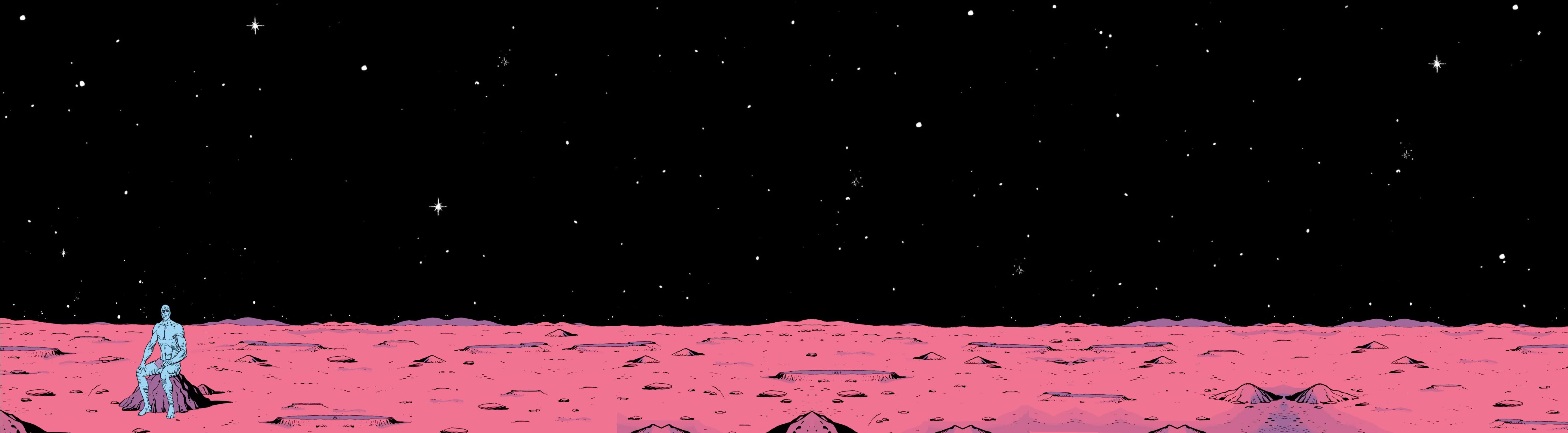 Dr. Manhattan, Watchmen, comics, comic