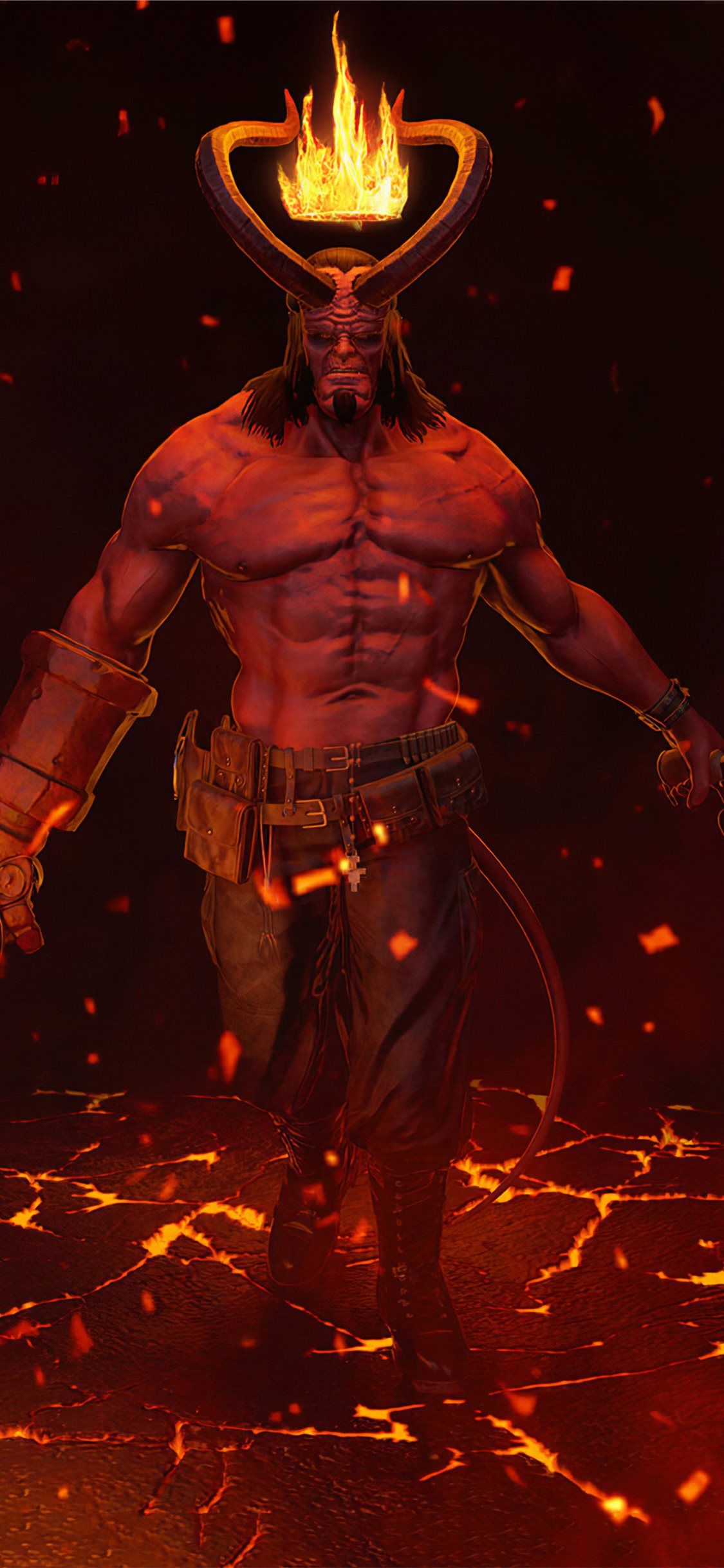 hellboy 4k 2020 iPhone 11 Wallpaper