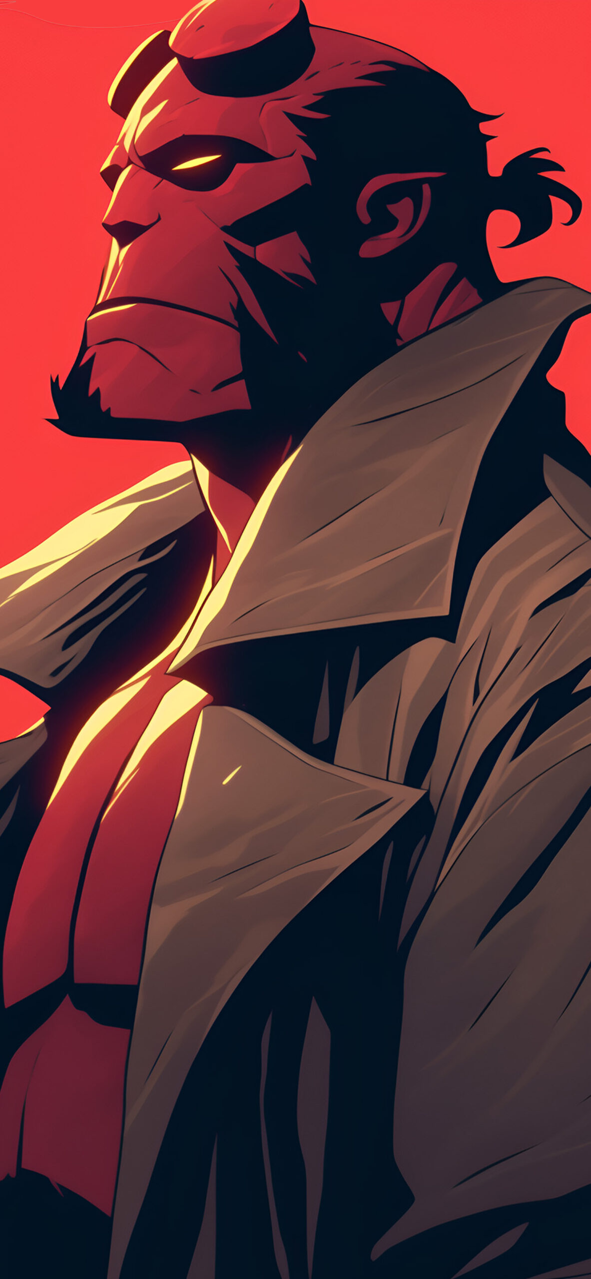 Hellboy Illustration Wallpaper