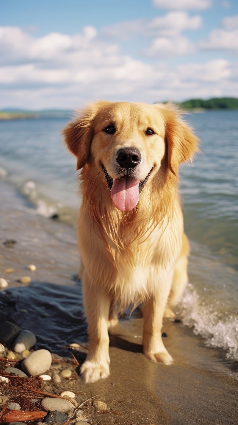 Dog Beach Image. Free Photo, PNG
