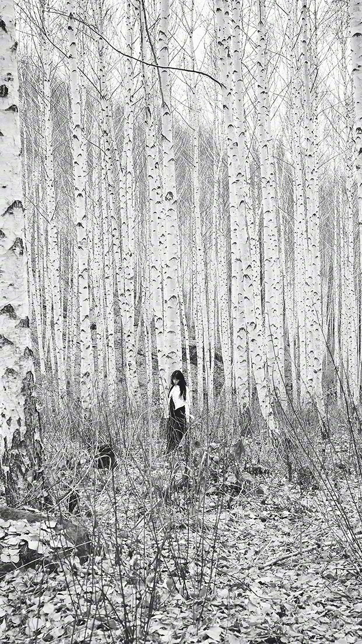 Bw Snsd Taeyeon Girl Winter Snow