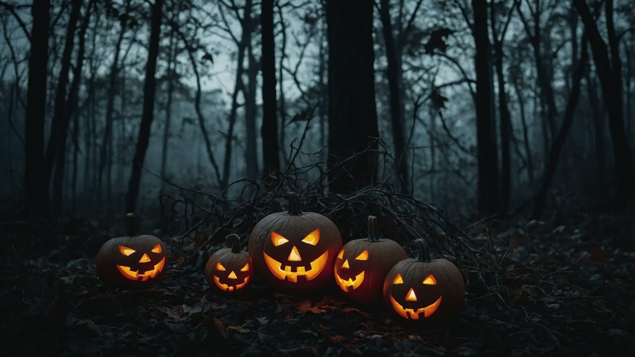 4K Spooky Halloween TV Art. Free