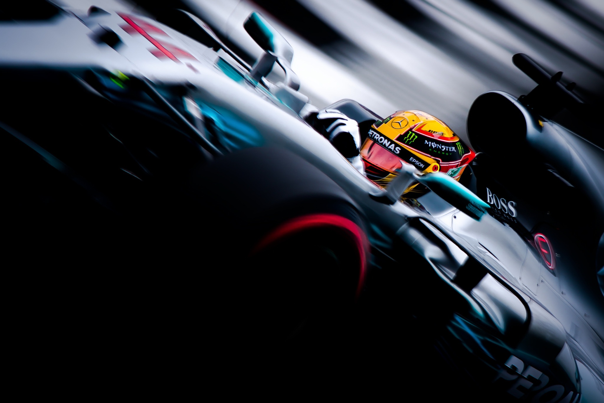 Wallpaper Mercedes, Lewis Hamilton, Silverstone, F1 British Grand Prix for mobile and desktop, section спорт, resolution 2048x1366