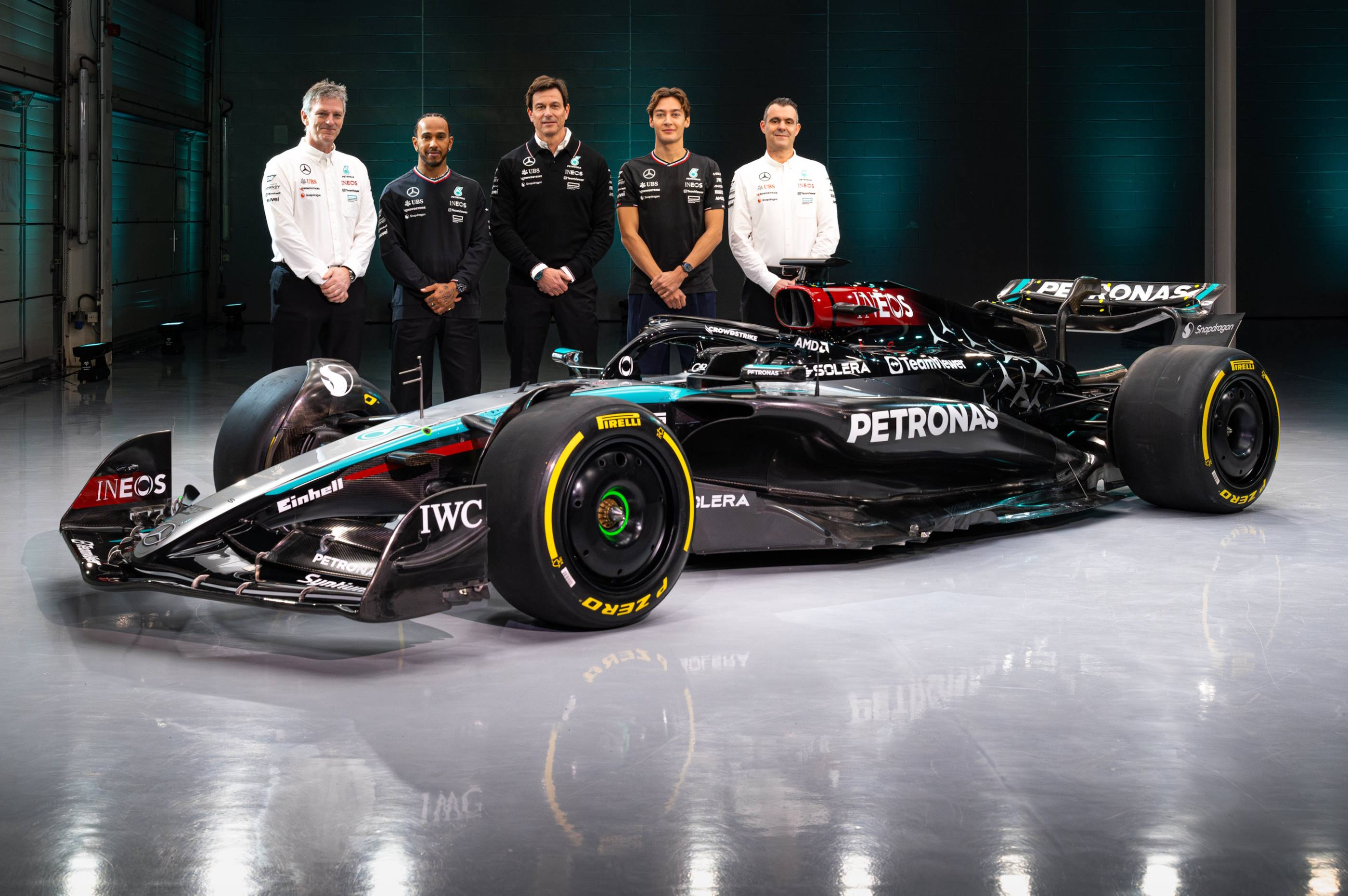 F1 W15 car for 2024 F1 season