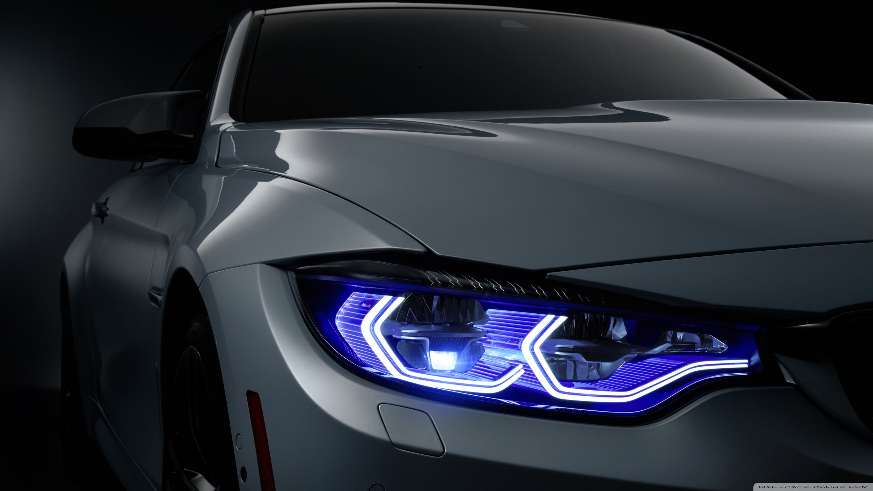 Bmw Xenon Headlights Wallpaper Desktop