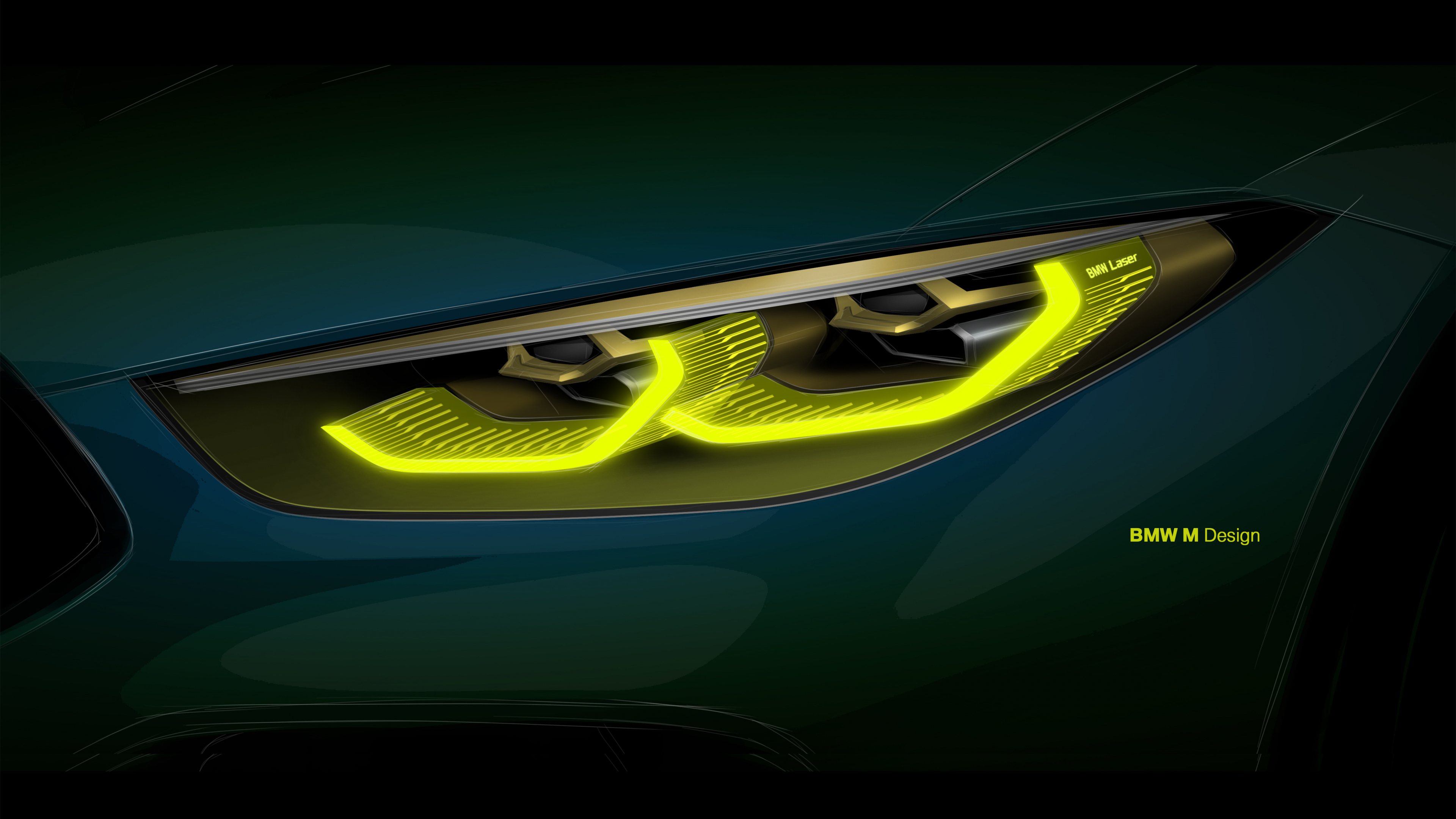 Download wallpaper 3840x2160 headlight