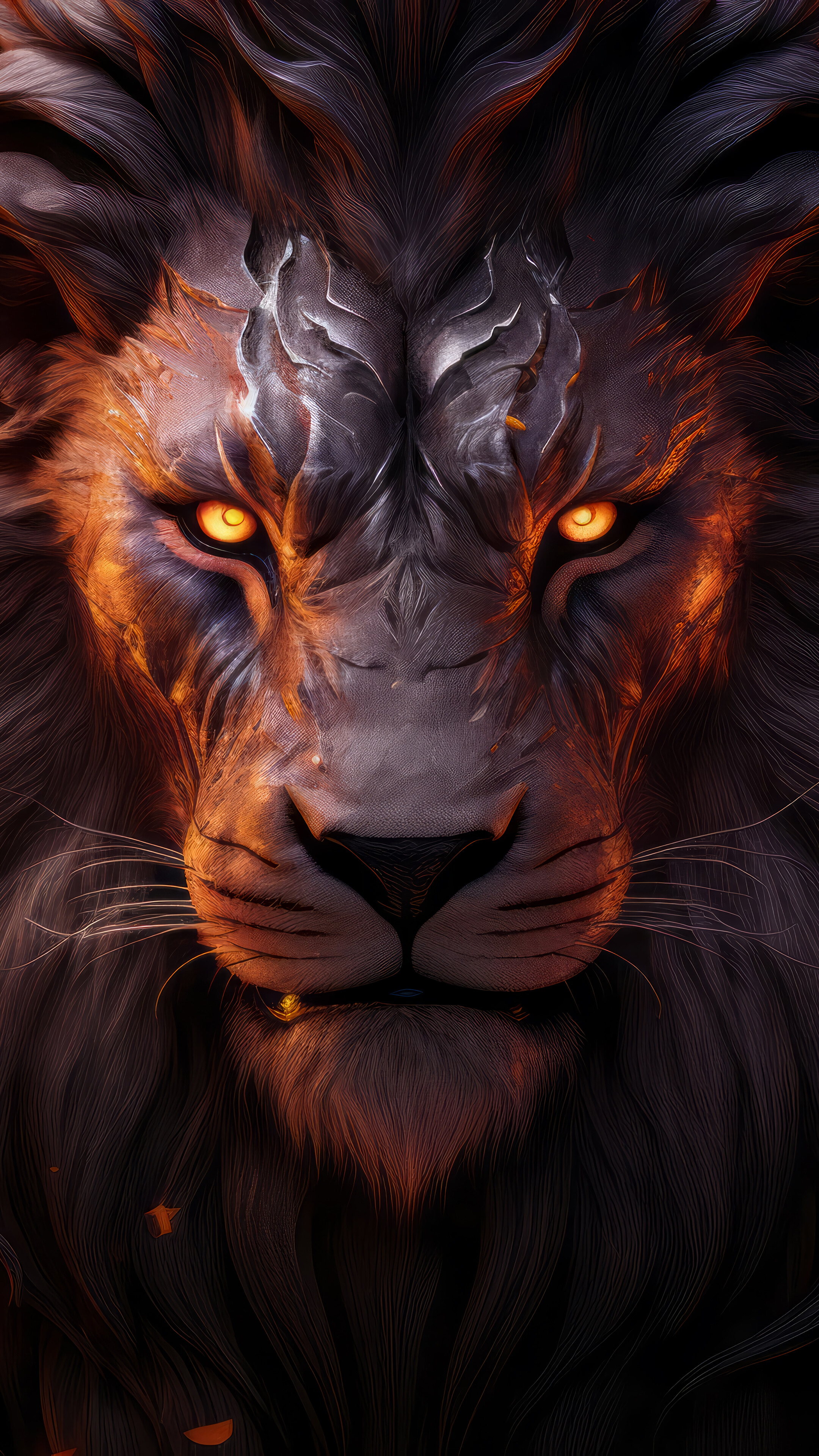 Lion Animal 4K Wallpaper iPhone HD