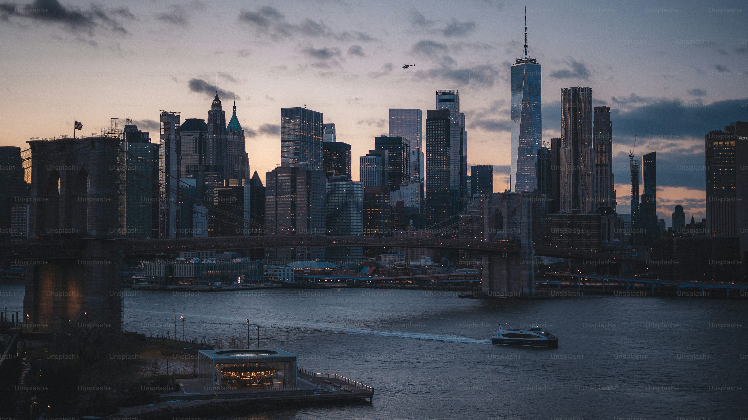 New York Sunset Picture. Download