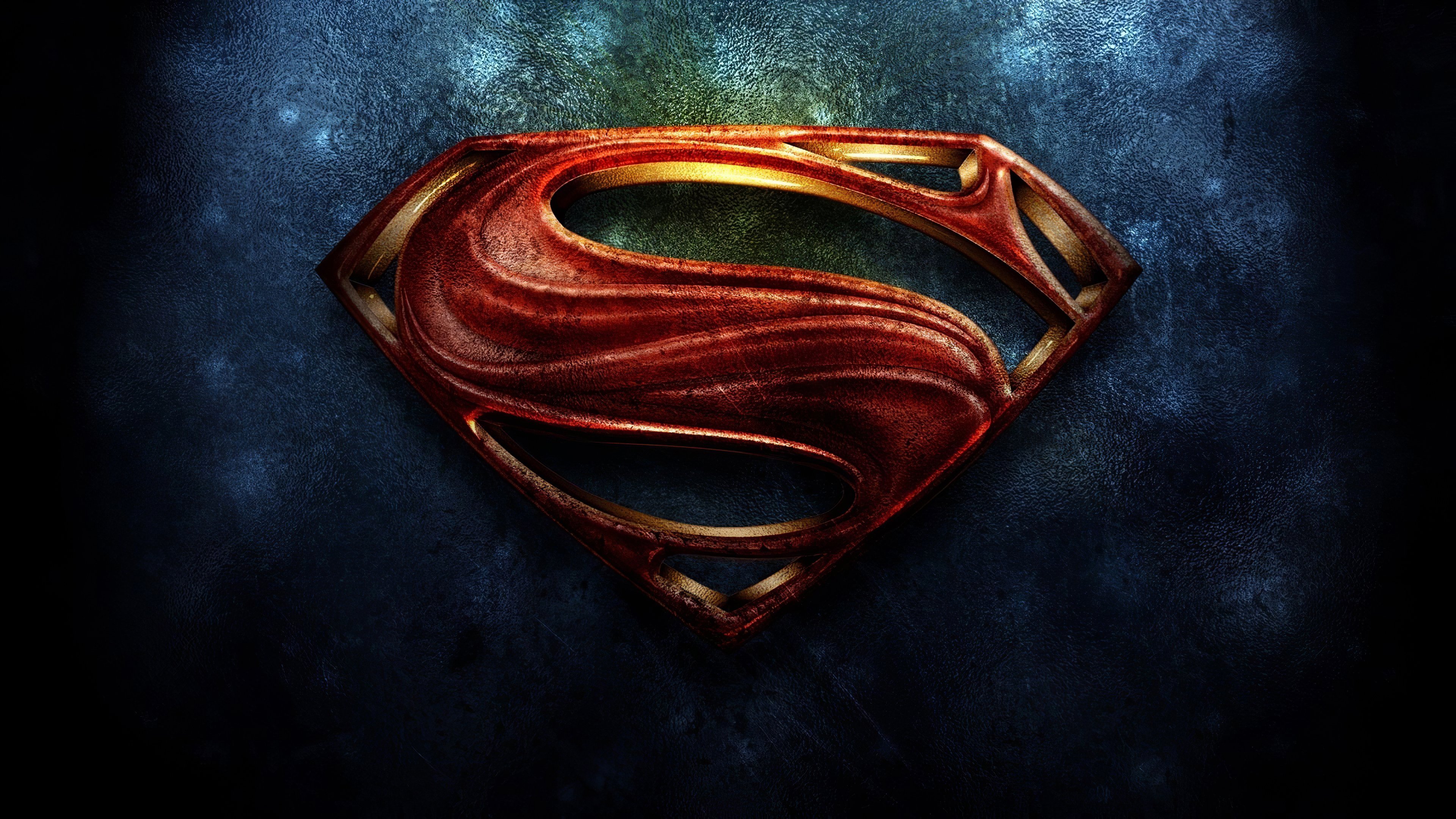 Superman Logo Wallpaper 4k HD