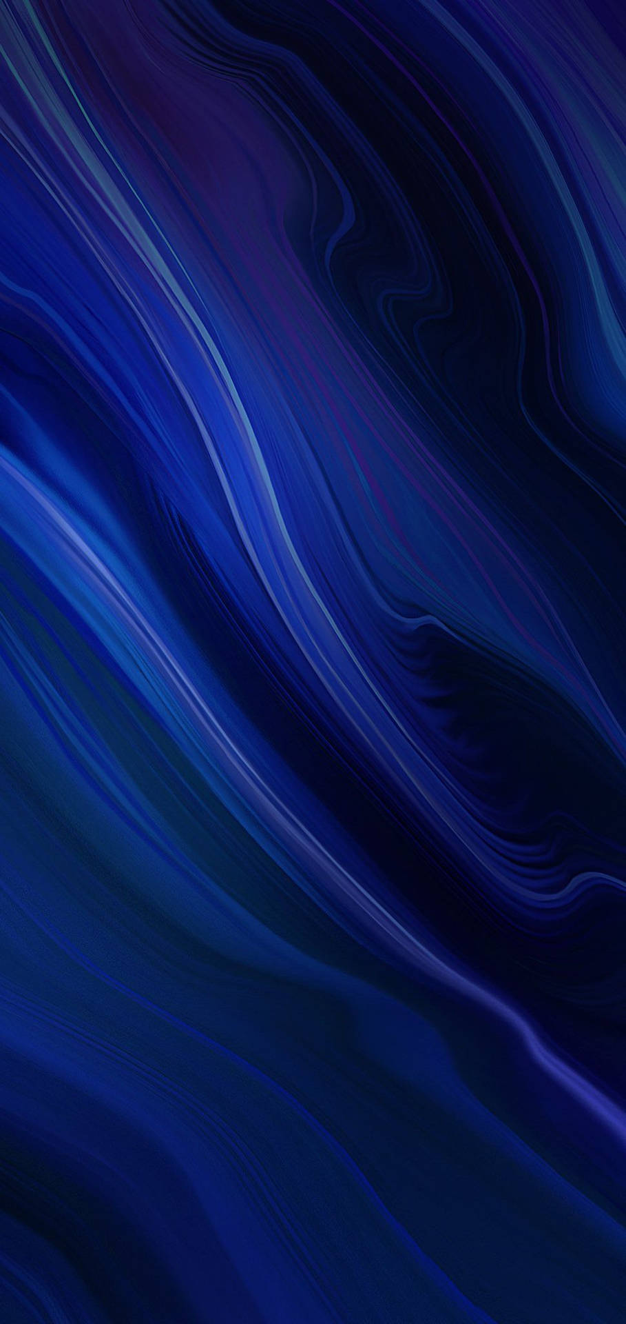 Swirling Colour Blue iPhone Wallpaper