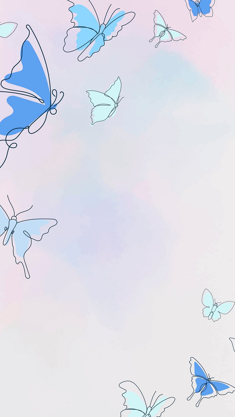 Blue Butterfly Wallpaper Image. Free