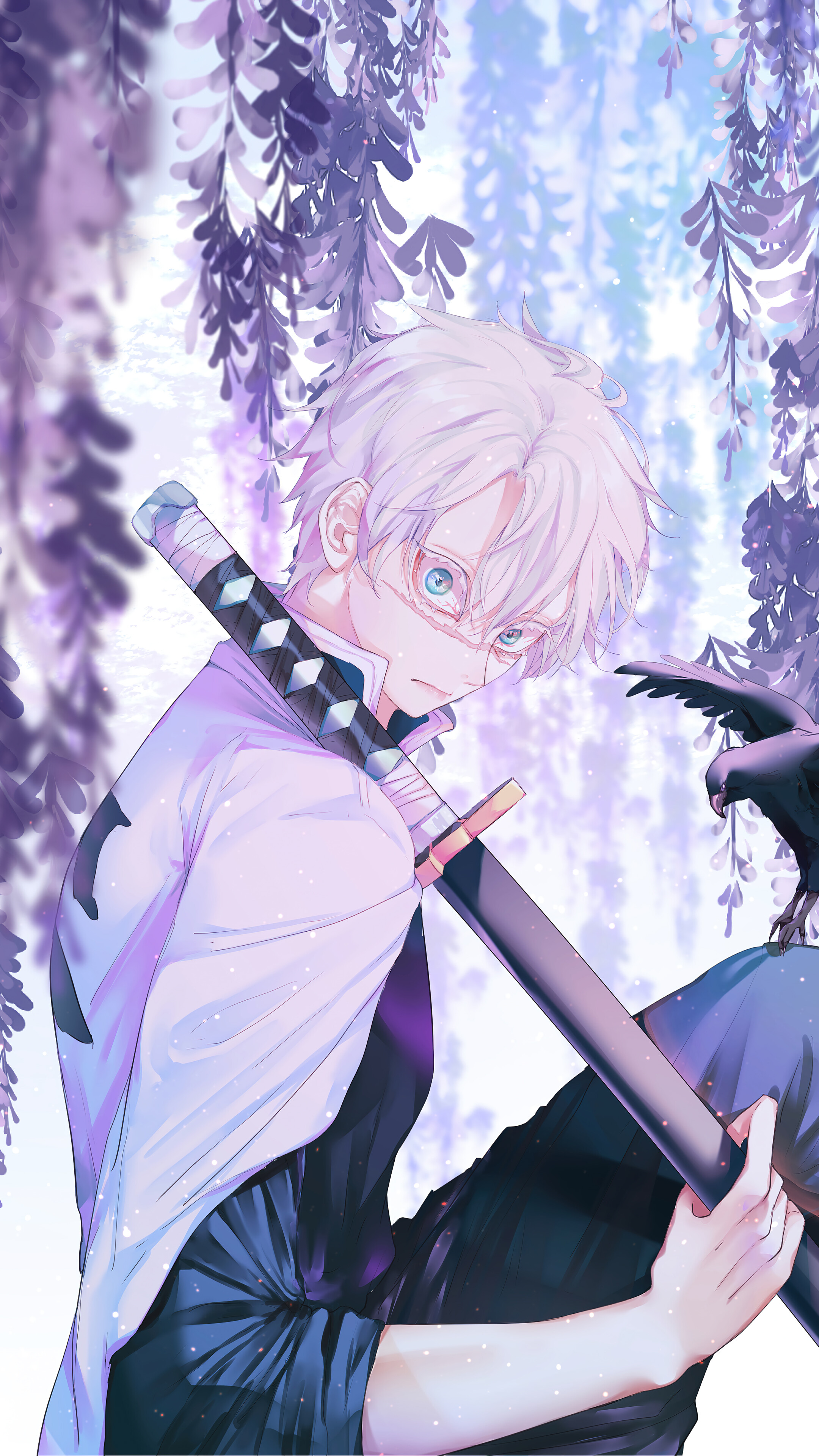 Sanemi Hashira Demon Slayer 4K Phone