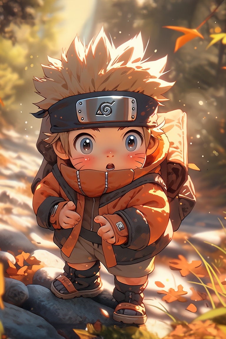 Cute Naruto Uzumaki Chibi Anime Ultra