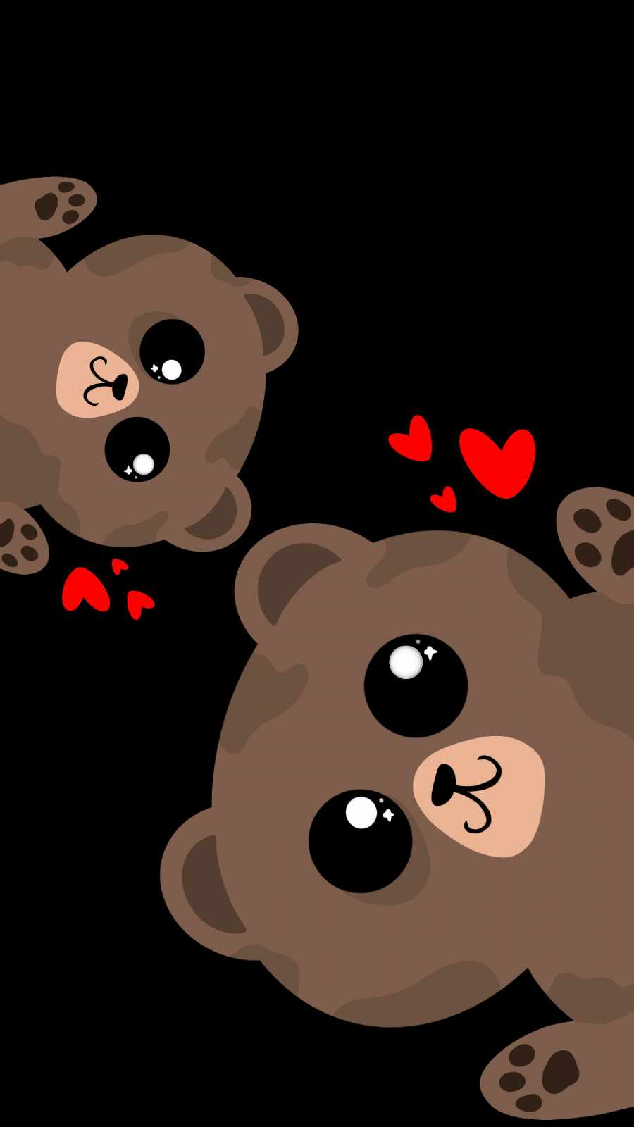 Cute Teddy iPhone Wallpaper