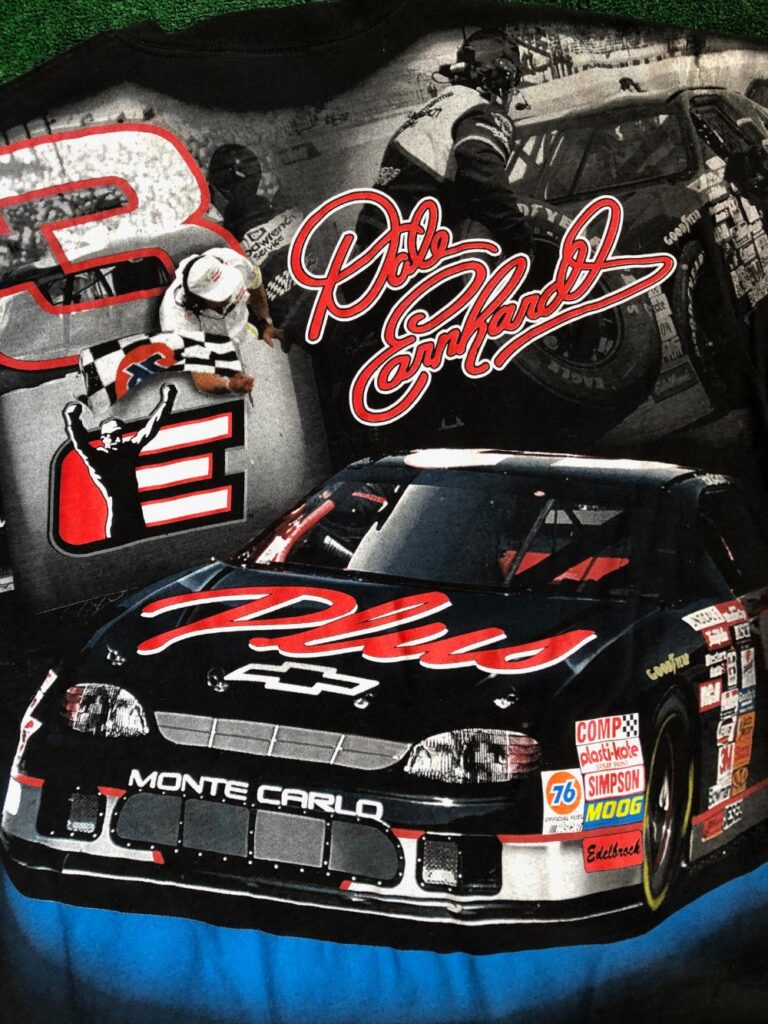 Big Face All Over Print NASCAR T Shirt