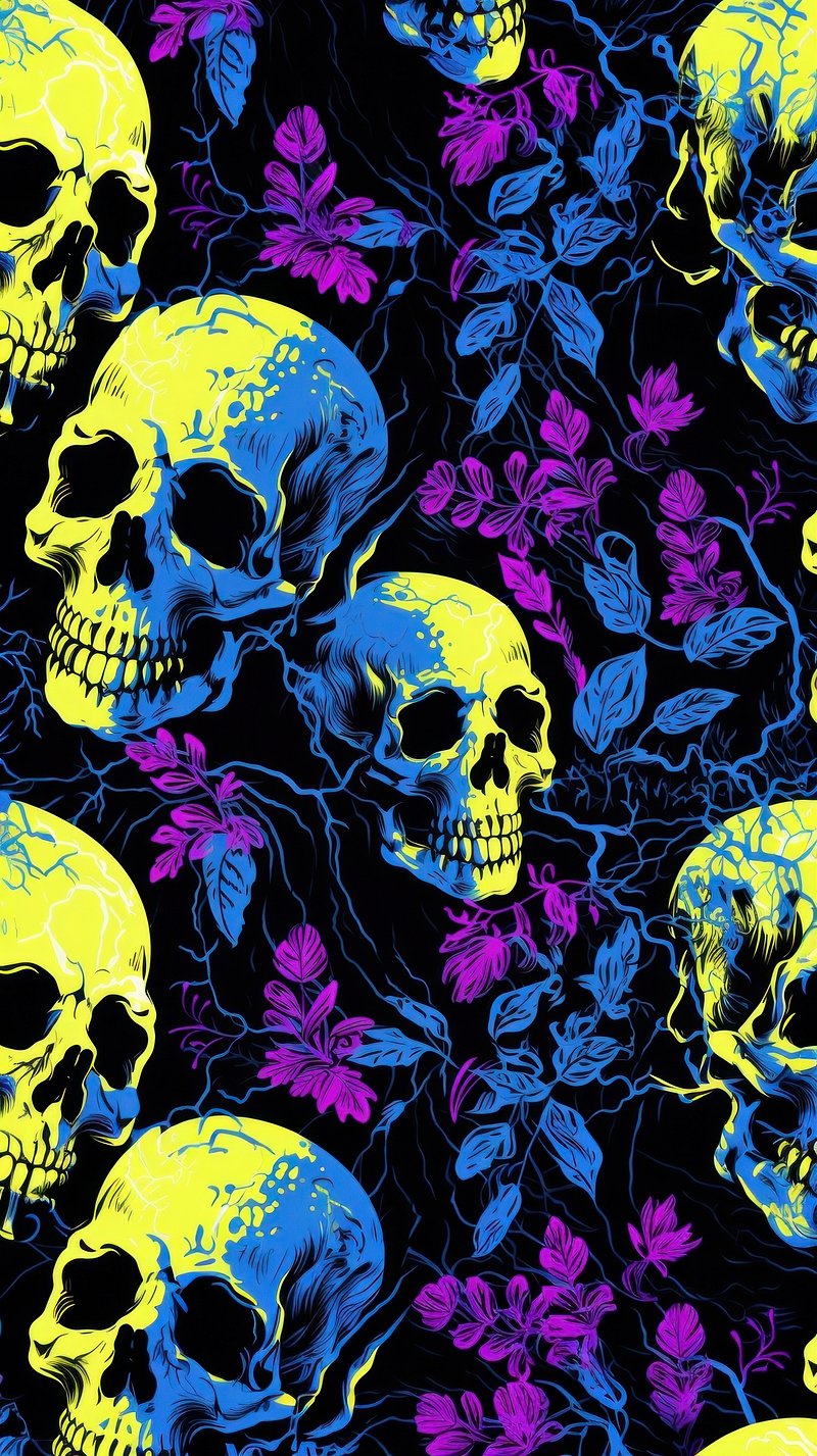 iPhone Wallpaper Skull Image. Free