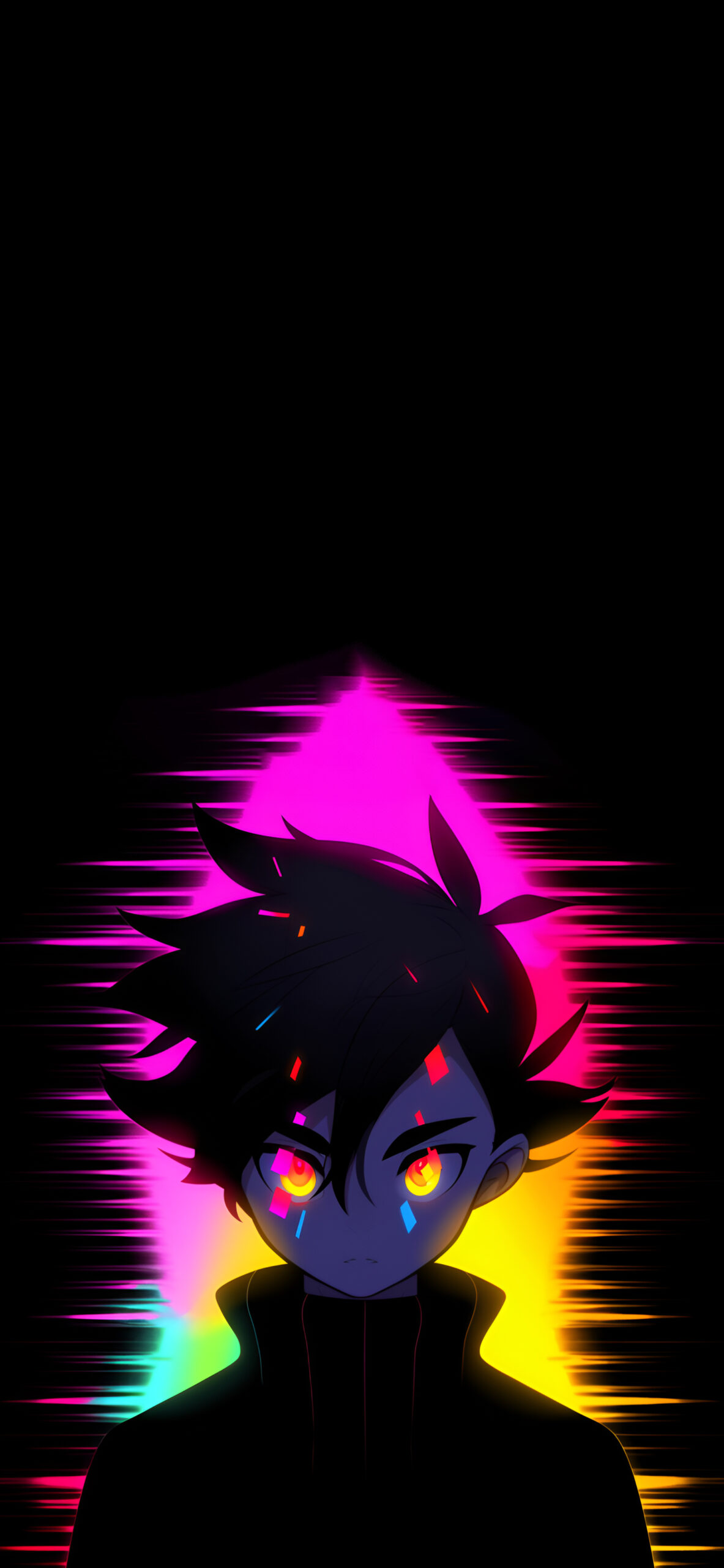 Cyber Glow Boy Wallpaper Darl