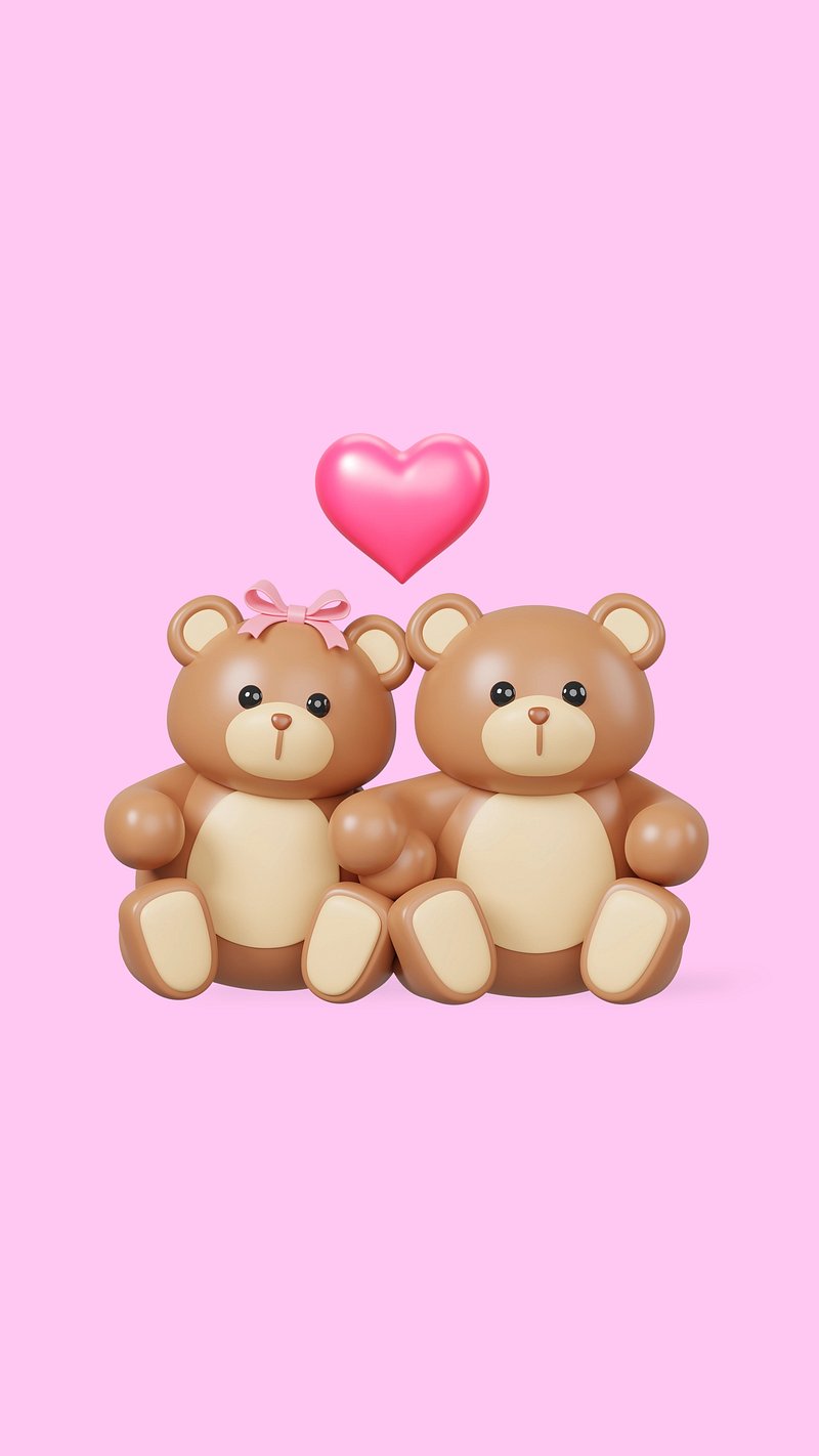 Cute Wallpaper Teddy Bear Heart Image