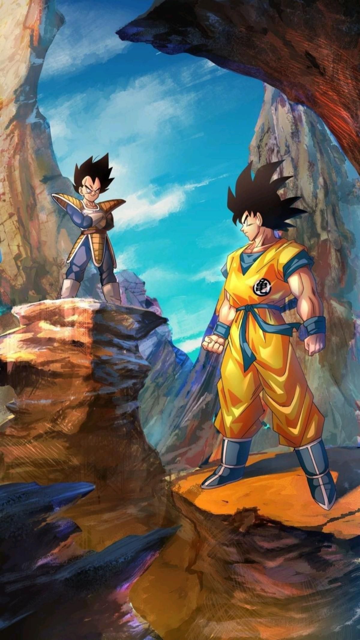 Dragon Ball Wallpaper#goku#vegeta#gohan