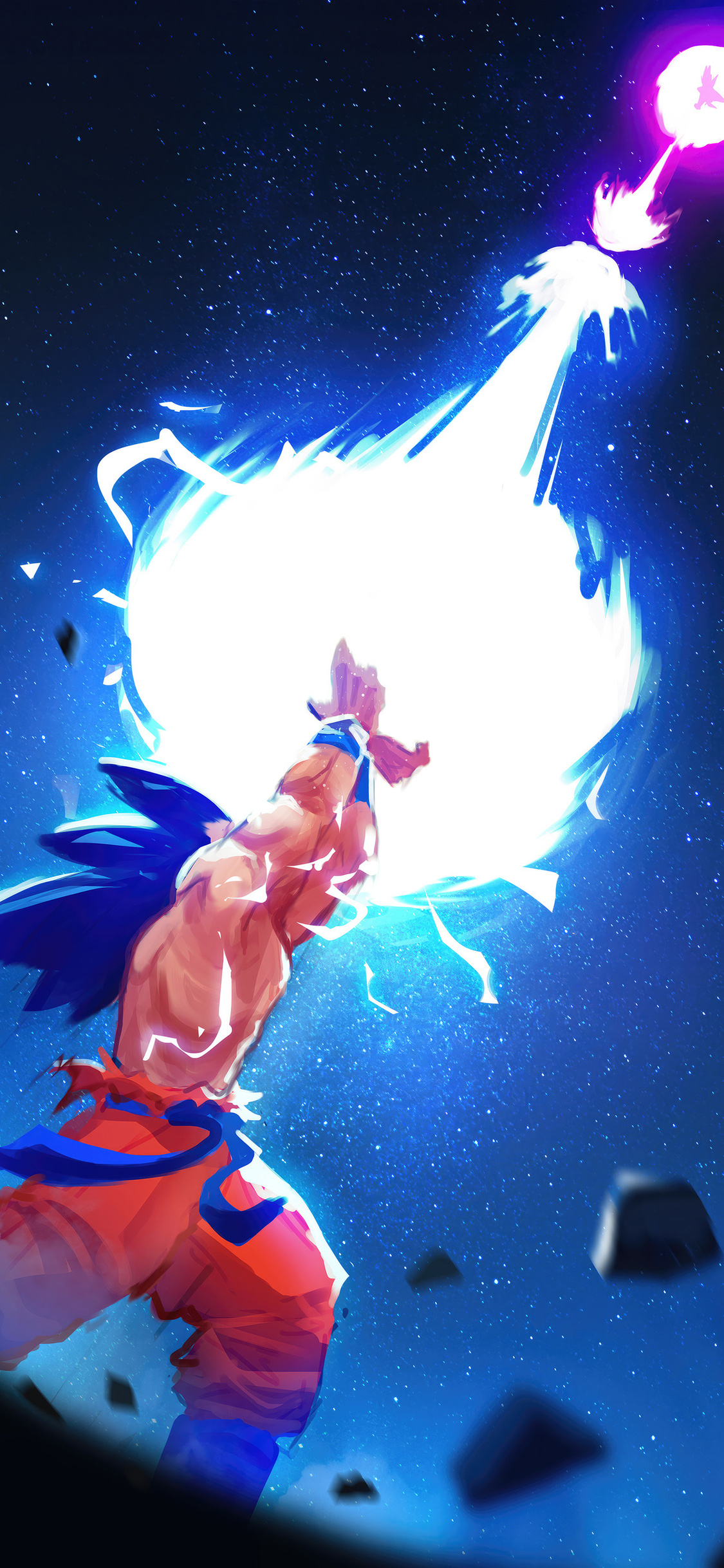 Goku Vs Vegeta iPhone XS