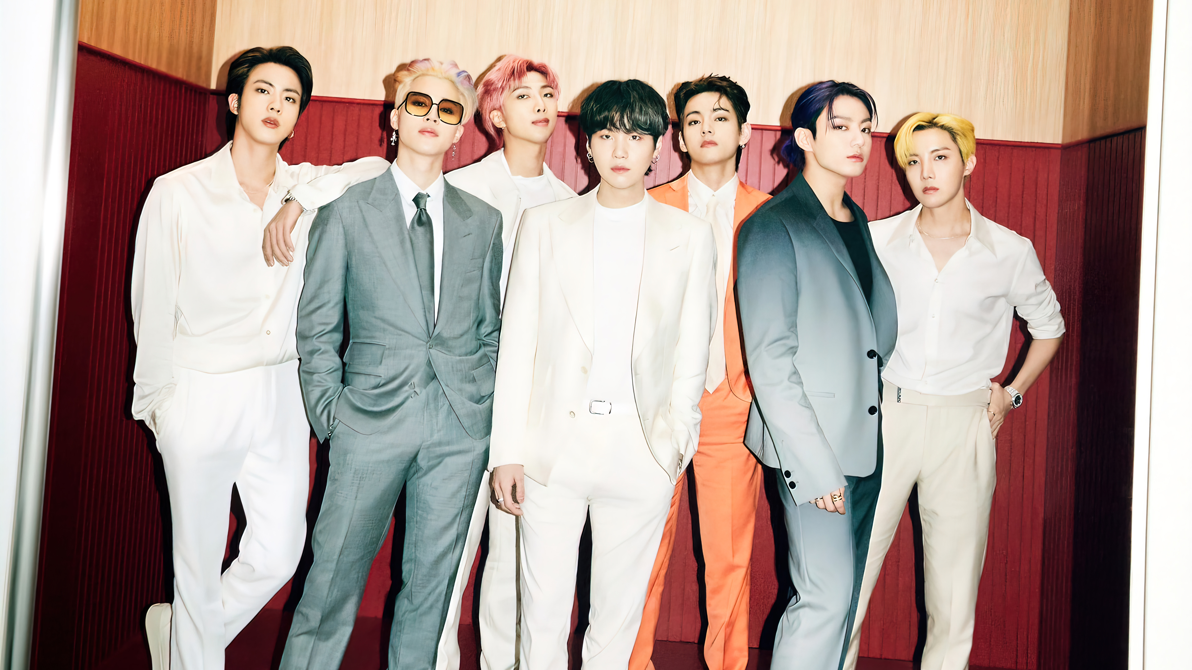 BTS 방탄소년단 Butter Group 4K Phone