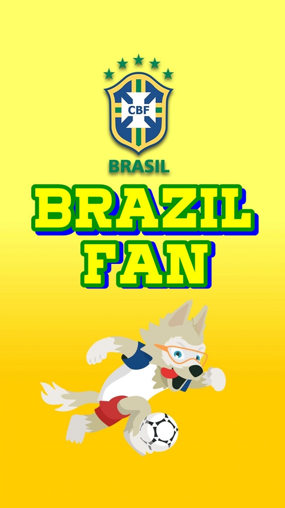 Brazil Fan World Cup 2018 4K Ultra HD