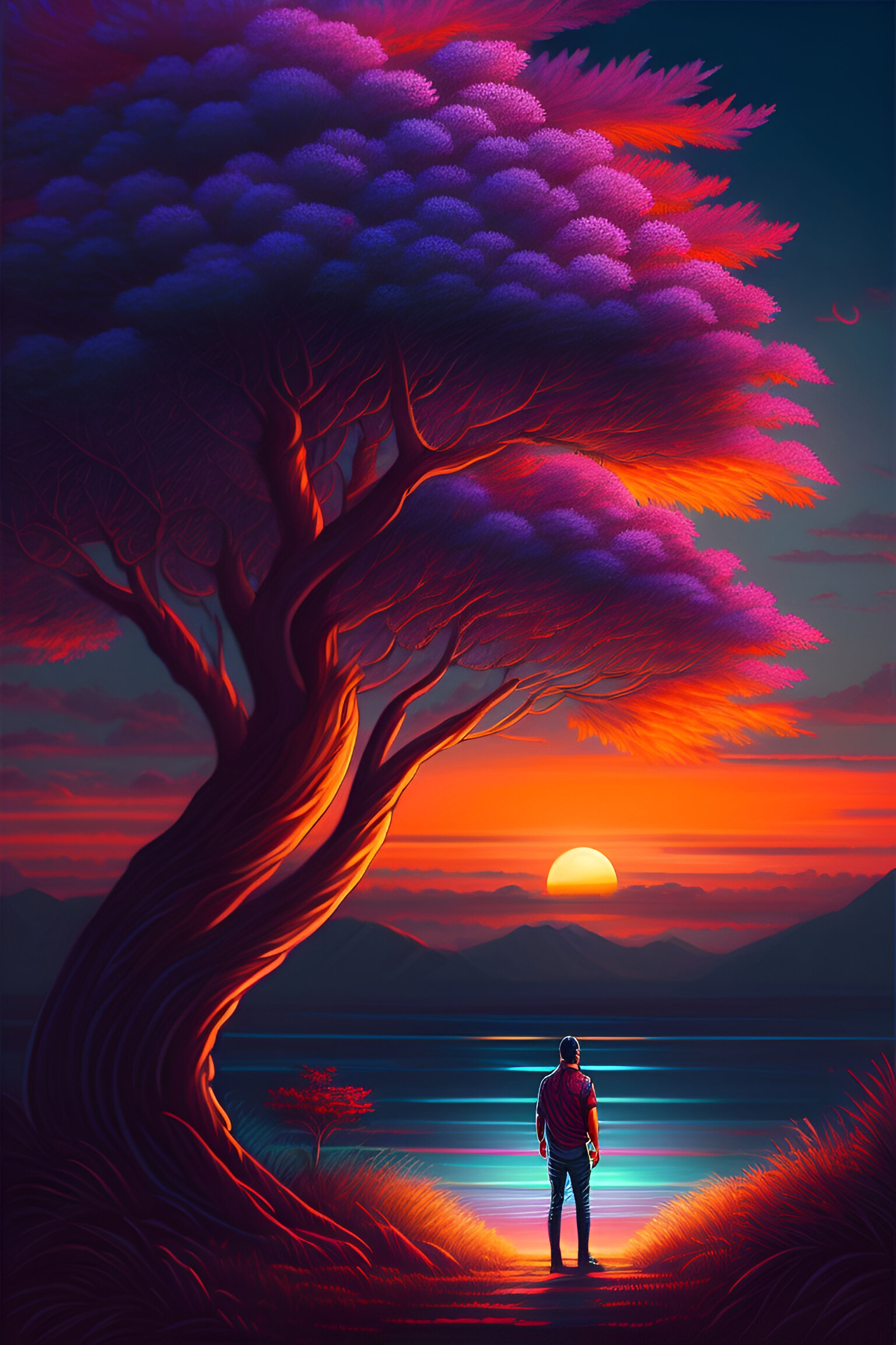 Mobile Phone Wallpaper Man Standing