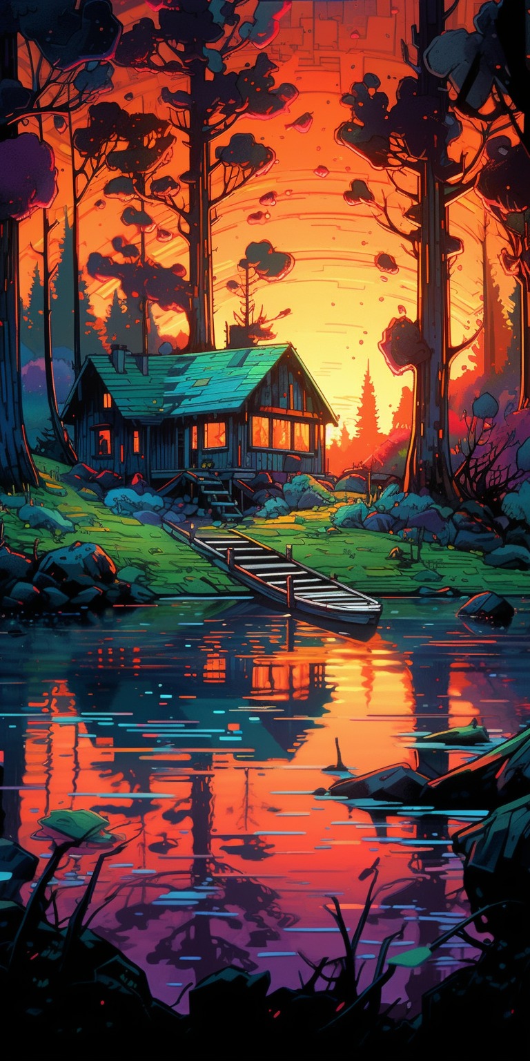 Mobile Phone Wallpaper Haunted House