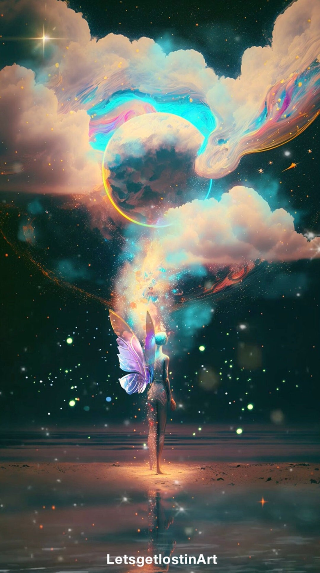 Fairy Live iPhone Wallpaper Stars