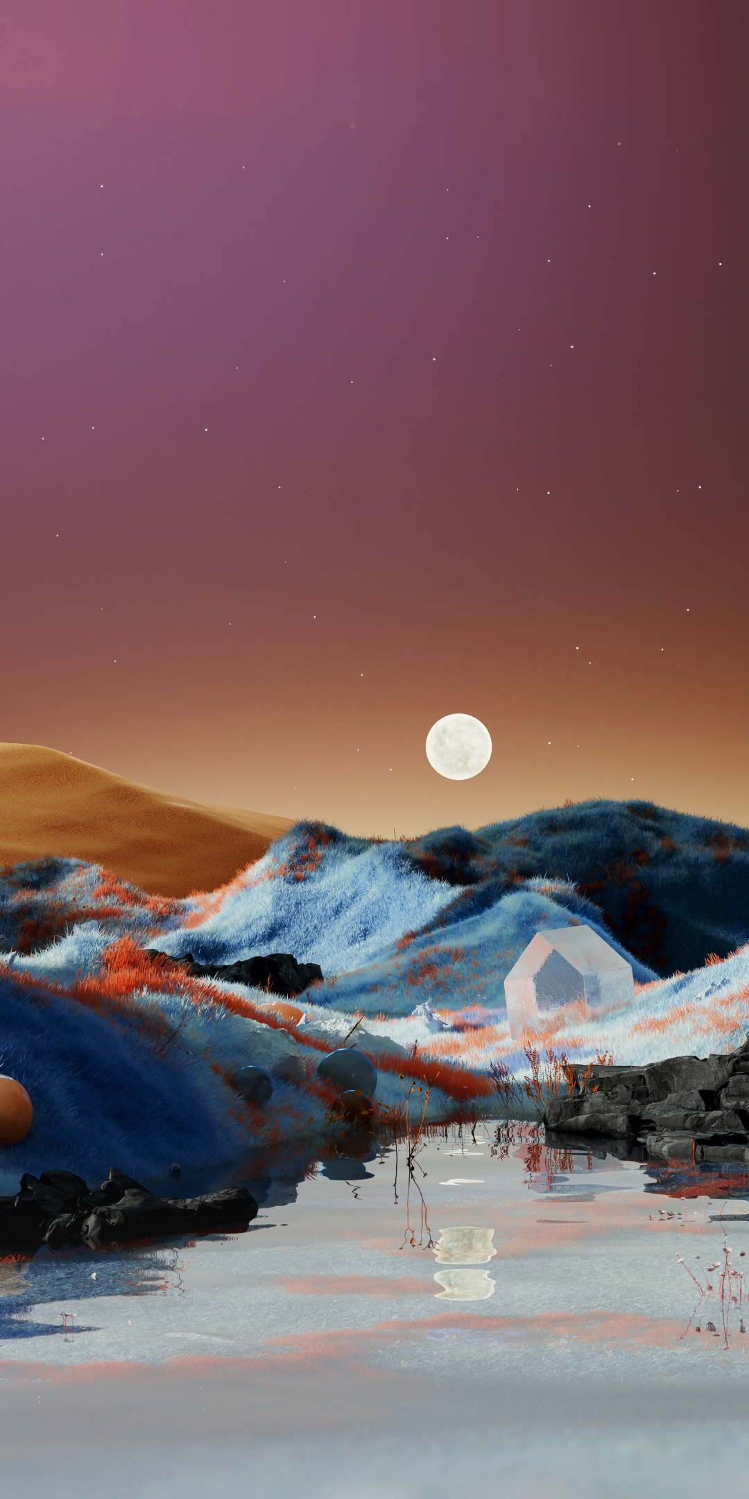 Surreal Landscape Digital Art 4K Wallpaper