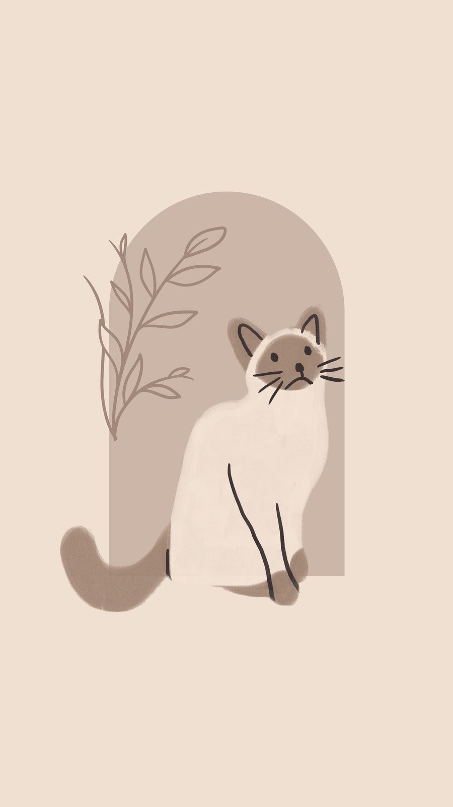 cat phone wallpaper