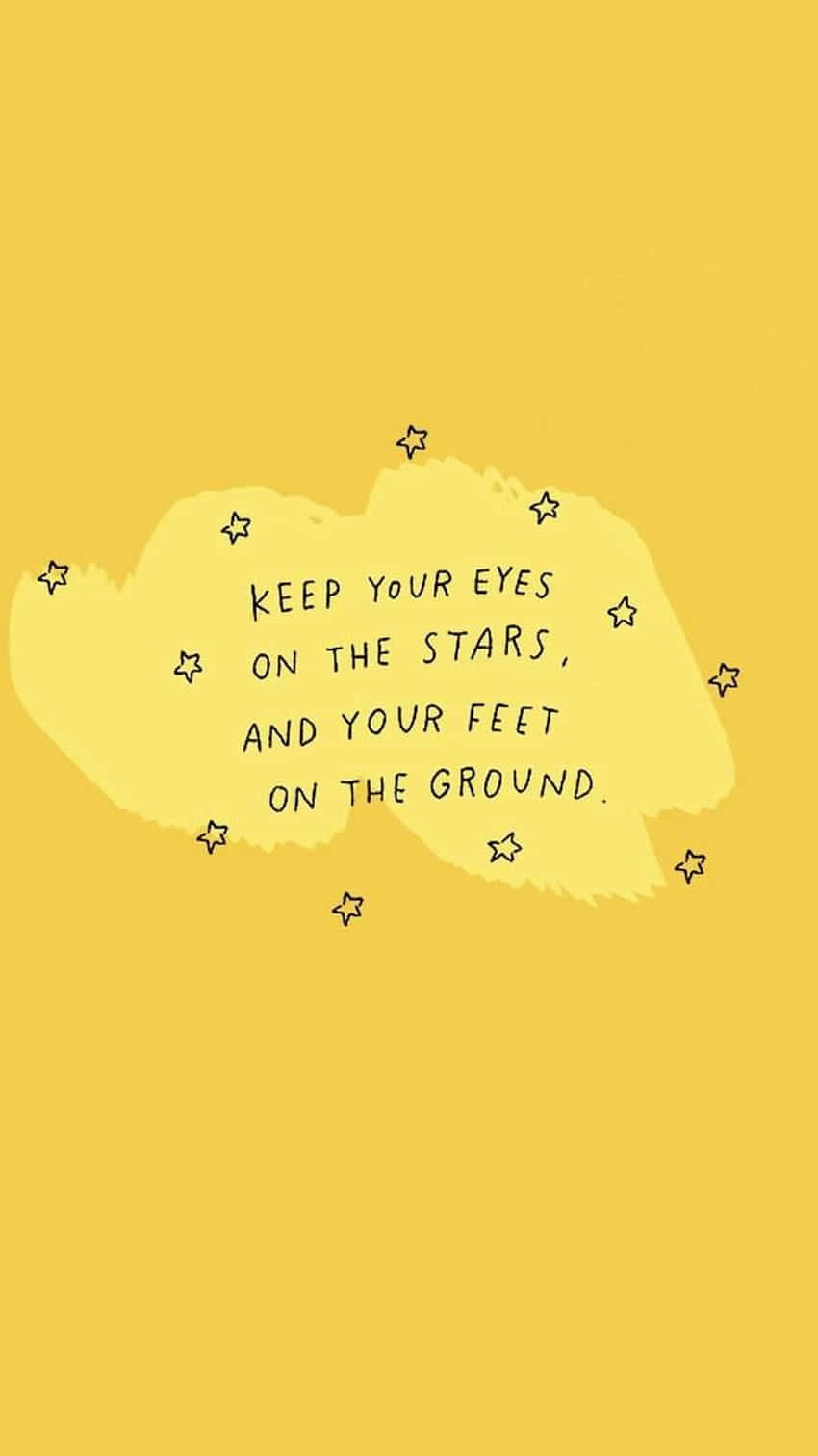 Aesthetic Yellow HD Wallpaper