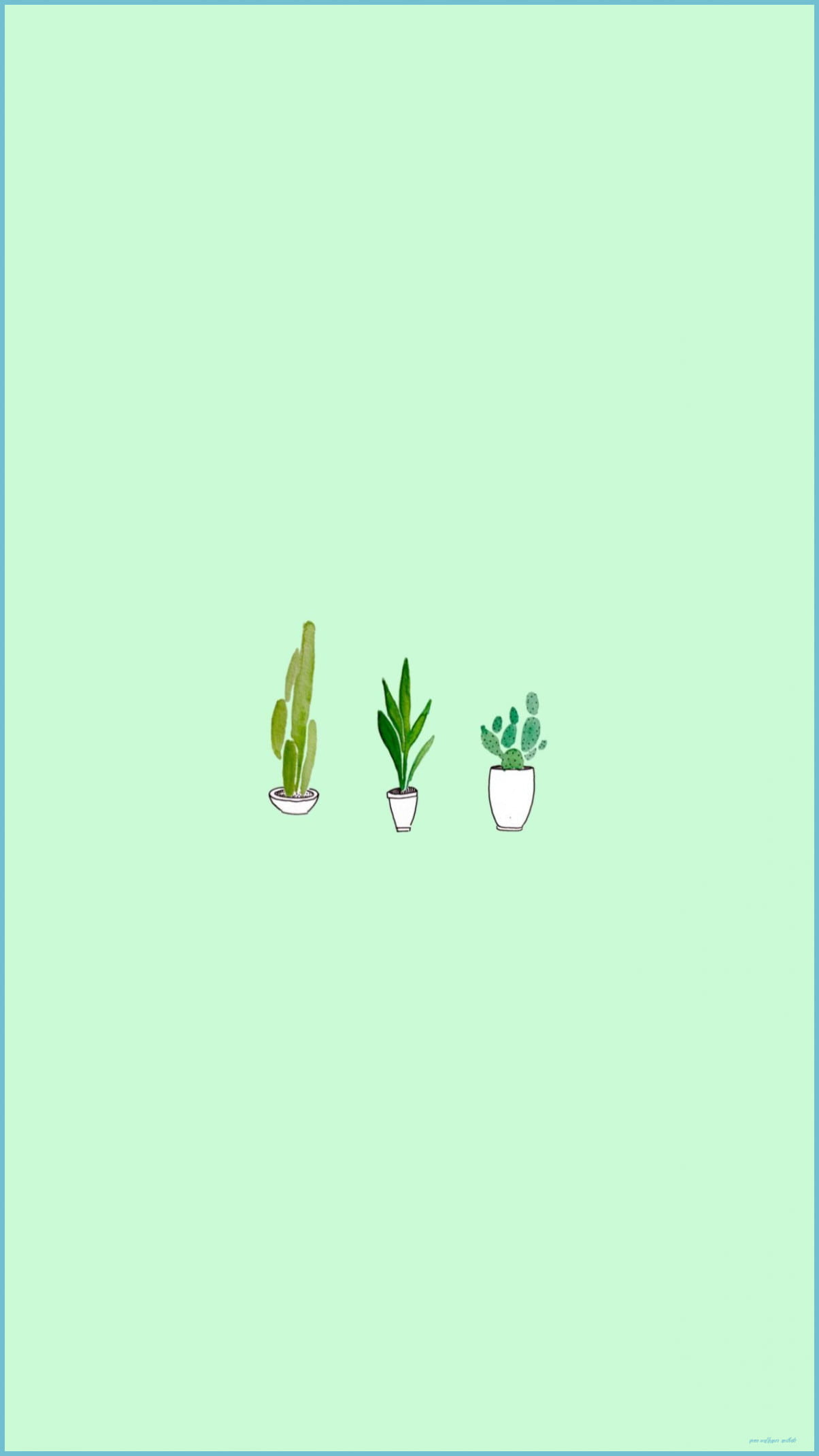 Soft pastel green background