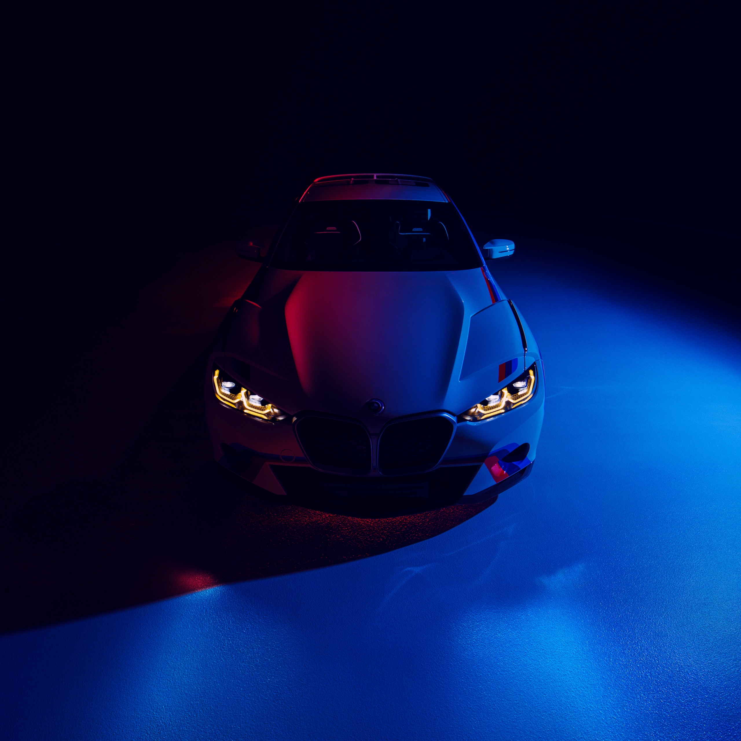 BMW CSL Wallpaper 4K, 8K, Colorful