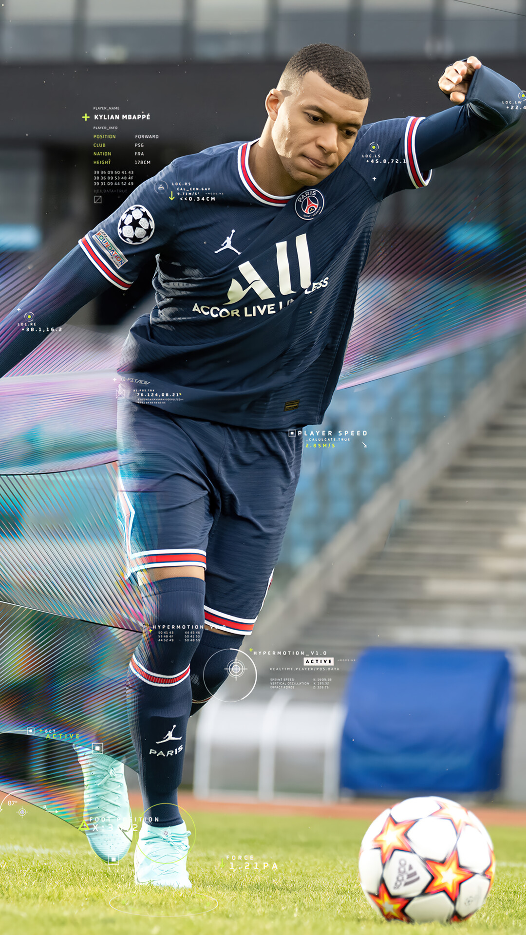 FIFA 22 Kylian Mbappe Wallpaper 4K PC