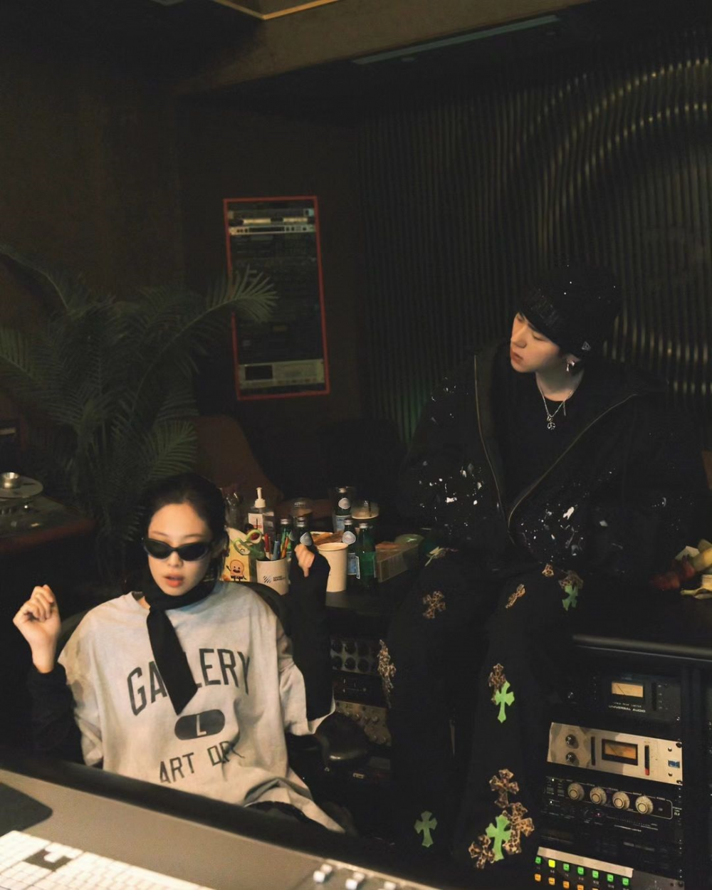 Zico and BLACKPINK's Jennie look