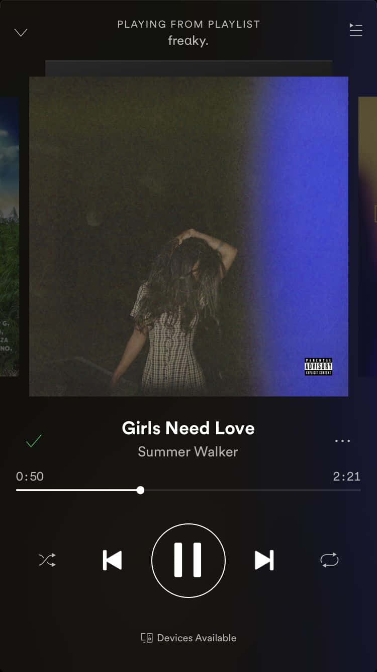 Download A Music Player With A Playlist