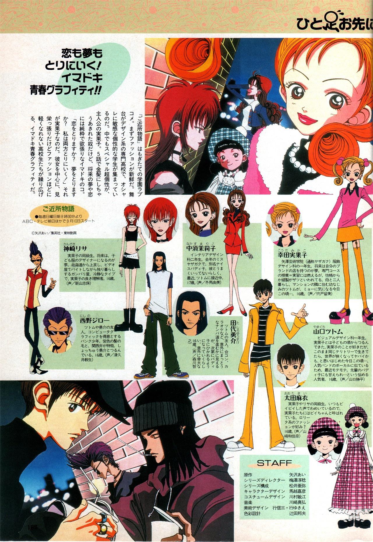 Gokinjo Monogatari fashion