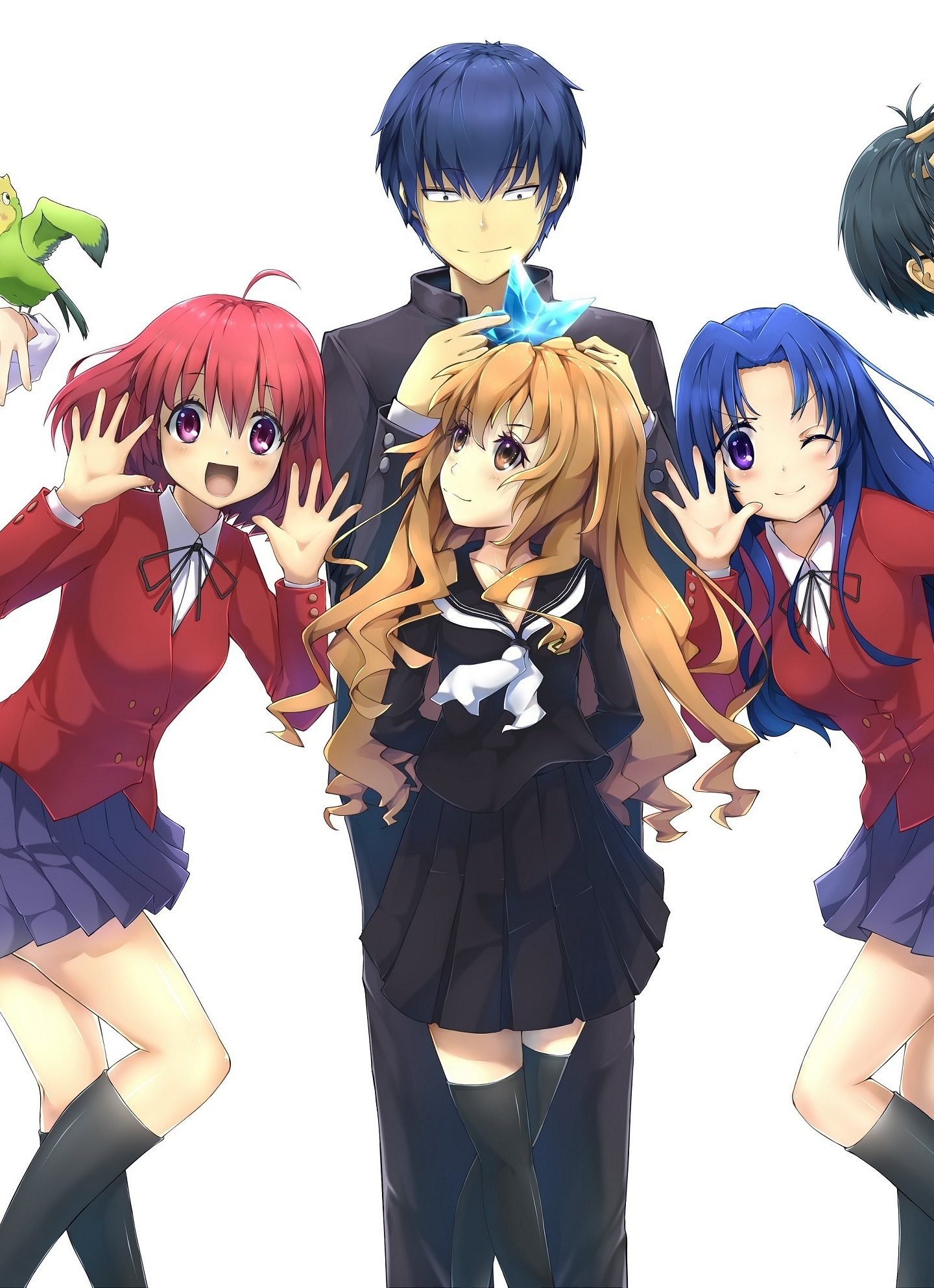 Download wallpaper 1440x2960 toradora