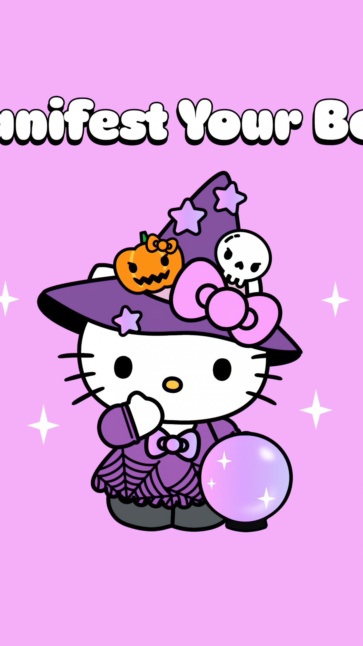 Hello Kitty Wallpaper 4K, Halloween