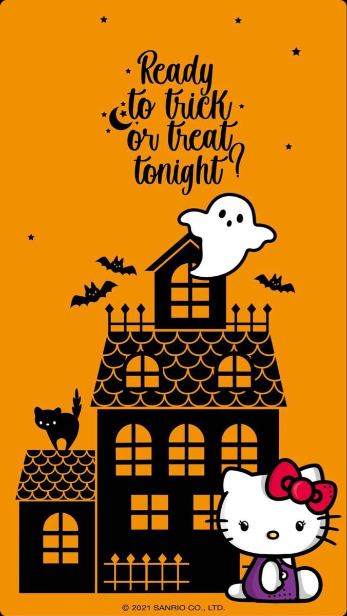 hello kitty halloween wallpaper
