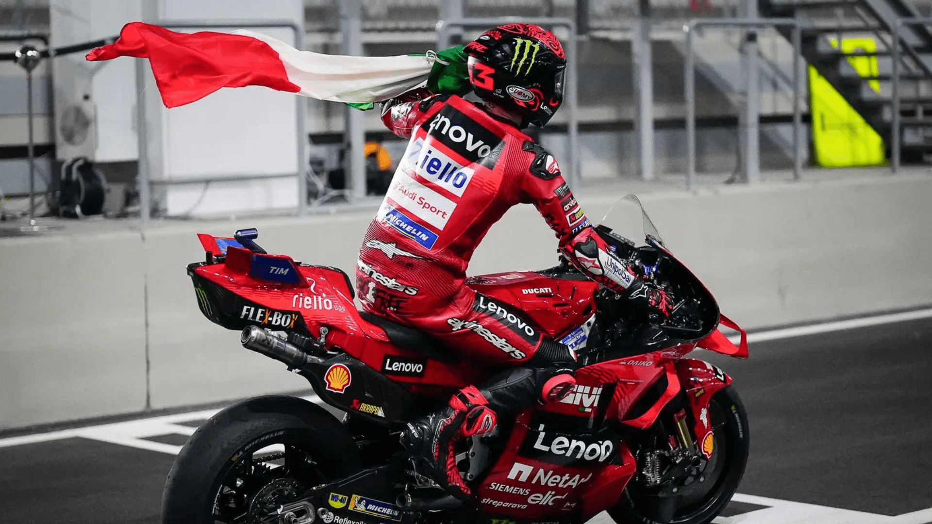 Francesco Bagnaia won the 2024 Qatar