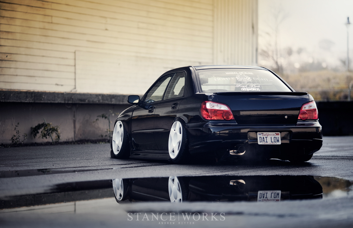 Adam Etayeb's Bagged Subaru Sti