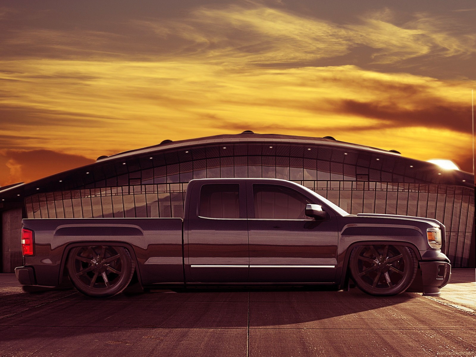 Download Vehicle GMC Sierra Wallpaper