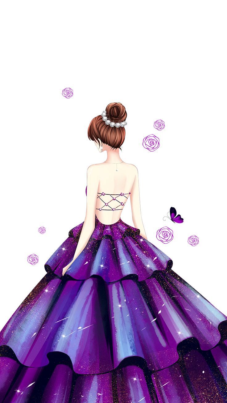 cute dresses drawings How to Draw a Beautiful Girl in Traditional Dress